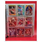 Sports Binder Packed Full of NFL Quarterback Only Cards