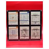 Assorted Baseball Cards Featuring 6 Members of the 3000 Plus Hit Club