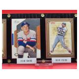 Assorted Baseball Cards Featuring 4 HOF Members of the 500 Plus Home Run Club