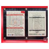 Assorted Baseball Cards Featuring 4 HOF Members of the 500 Plus Home Run Club