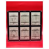 Assorted Baseball Cards Featuring 6 HOF Members of the 3000 Plus Hit Club