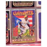 (2) Complete 1987 Donruss Baseball "Roberto Clemente" Card Puzzle with (8) Standard Cards & (4) Mini Puzzles
