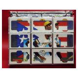 (2) Complete 1987 Donruss Baseball "Roberto Clemente" Card Puzzle with (8) Standard Cards & (4) Mini Puzzles