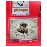 Detroit Tigers HOF Great "Ty Cobb" Bobble Head with (4) Assorted Baseball Cards