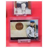 Detroit Tigers HOF Great "Ty Cobb" Bobble Head with (4) Assorted Baseball Cards