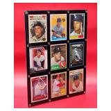 1963 Topps Baseball Roger Maris Card #120 with (8) Newer Baseball Cards