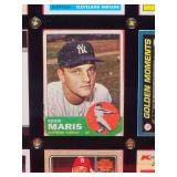 1963 Topps Baseball Roger Maris Card #120 with (8) Newer Baseball Cards