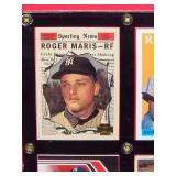 1963 Topps Baseball Roger Maris Card #120 with (8) Newer Baseball Cards