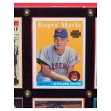 1963 Topps Baseball Roger Maris Card #120 with (8) Newer Baseball Cards