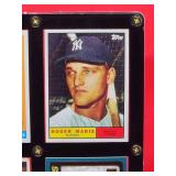 1963 Topps Baseball Roger Maris Card #120 with (8) Newer Baseball Cards