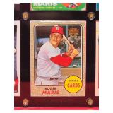 1963 Topps Baseball Roger Maris Card #120 with (8) Newer Baseball Cards