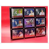 (9) Assorted Mickey Mantle Commemorative Baseball Cards