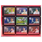(9) Assorted Mickey Mantle Commemorative Baseball Cards