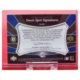 2004 Upper Deck Sweet Spot Signatures Baseball Card by Oakland A