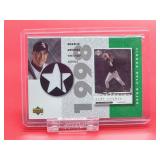 (2) Used Pieces of the Game Baseball Cards
