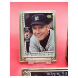 1994 Upper Deck Metallic Impressions (5) Metal Cards of Yankees HOF Great "Mickey Mantle"