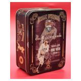 1994 Upper Deck Cooperstown Collection (5) Metal Cards of Yankees HOF Great "Babe Ruth"