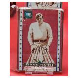 1994 Upper Deck Cooperstown Collection (5) Metal Cards of Yankees HOF Great "Babe Ruth"