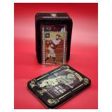 1994 Upper Deck Cooperstown Collection (5) Metal Cards of Yankees HOF Great "Babe Ruth"