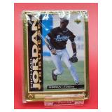 1995 Upper Deck Metallic Impressions (5) Metal Cards of Chicago Bulls HOF Great "Michael Jordon"