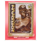 1995 Upper Deck Metallic Impressions (5) Metal Cards of Chicago Bulls HOF Great "Michael Jordon"