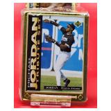 1995 Upper Deck Metallic Impressions (5) Metal Cards of Chicago Bulls HOF Great "Michael Jordon"