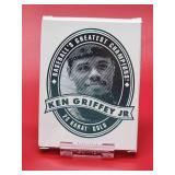 1996 Bleachers 23 Karat Gold Baseball Card of Seattle Mariners HOF Great "Ken Griffey Jr" with Ball