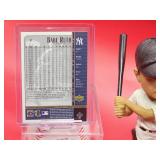 New York Yankees HOF Great "Babe Ruth" Bobble Head with (2) Baseball Cards & Commemorative Ball