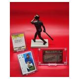 Seattle Mariners HOF Great "Ken Griffey Jr" Bobble Head with (2) Rookie Cards & (1) Second Year Card