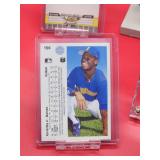 Seattle Mariners HOF Great "Ken Griffey Jr" Bobble Head with (2) Rookie Cards & (1) Second Year Card