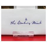 (2) Bradbury Mint 22 Karat Gold Cards of HOF Greats Featuring "Babe Ruth" & "Jim Palmer"