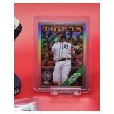 Detroit Tigers Great "Miguel Caberra" Bobble Head with (3) baseball Cards