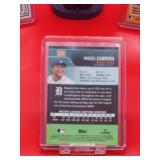 Detroit Tigers Great "Miguel Caberra" Bobble Head with (3) baseball Cards