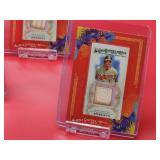 (5) 2010 Topps Allen & Ginter Game Used Bat Baseball Cards