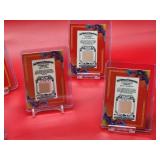 (5) 2010 Topps Allen & Ginter Game Used Bat Baseball Cards