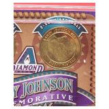 Set of (4) Seattle Mariners HOF Great "Randy Johnson" Coins