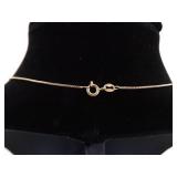 .925 Sterling Silver Gold Trimmed Blue Agate Geode Pendant Vermeil Necklace