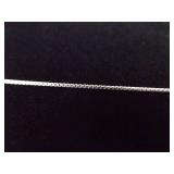 .925 Sterling Silver Fluorite Heart Pendant Necklace