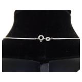 .925 Sterling Silver Rhodochrosite Pendant Necklace