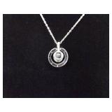 .925 Sterling Silver 100 Language I LOVE YOU Pendant Necklace