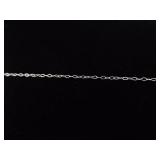 .925 Sterling Silver Petoskey Stone Cabochon Pendant Necklace