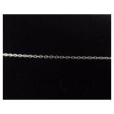 .925 Sterling Silver Abalone Pendant Necklace