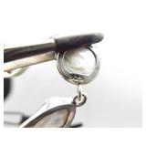 .925 Sterling Silver Baroque Pearl Pendant Necklace