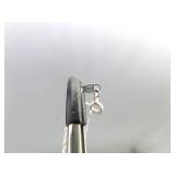 .925 Sterling Silver Infinity Heart Dancing Crystal Pendant Necklace