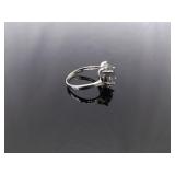 .925 Sterling Silver Mystic Quartz Crystal Ring Size 6.25