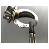 .925 Sterling Silver Silpada Zirconia Solitaire Ring Size 9