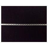 .925 Sterling Silver Art Nouveau Boy and Girlfriend Pendant Necklace