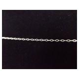 .925 Sterling Silver Scrolled Heart Pendant Necklace