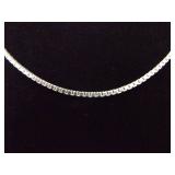.925 Sterling Silver 24" Thicker Box Chain Necklace