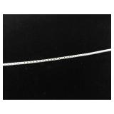 .925 Sterling Silver 24" Thicker Box Chain Necklace